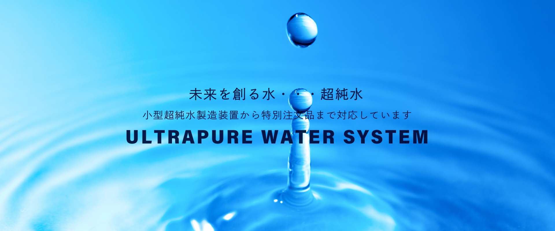 ULTRAPURE WATER SYSTEM